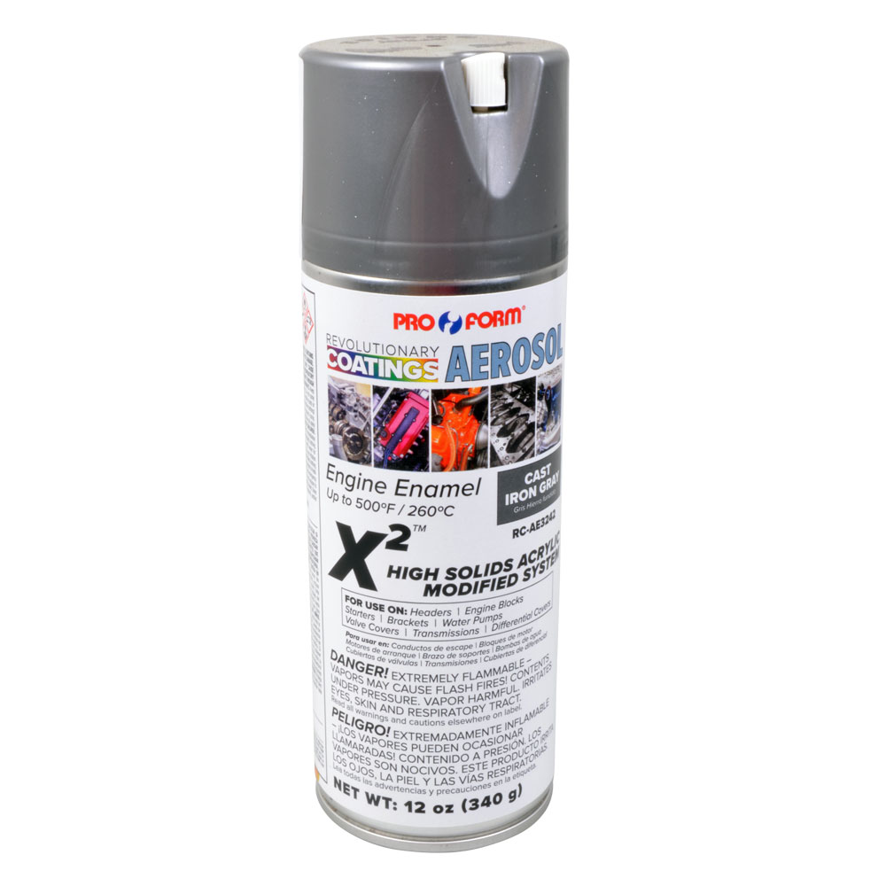 SPRAY PAINT^CAST IRON BLAST